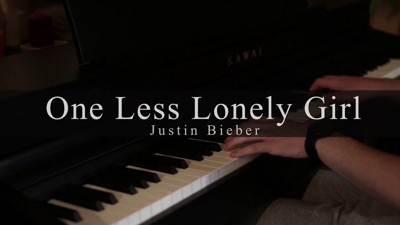One Less Lonely Girl - Justin Bieber - Piano Cover by Dominic Mathis