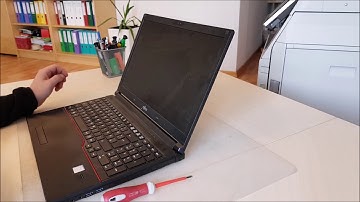 Laptop screen replacement / How to replace laptop screen Fujitsu LIFEBOOK E556