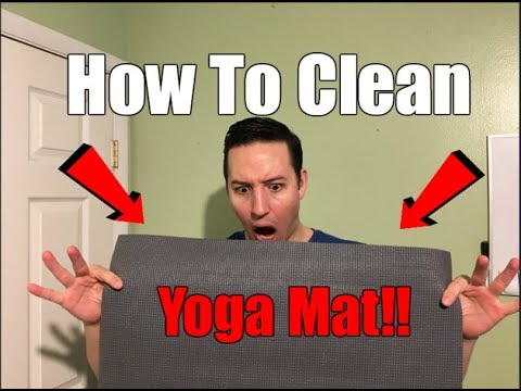 How To Clean a Yoga Mat!