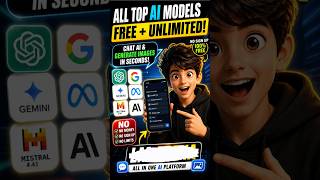 Top AI Models Free Unlimited #ai #shorts #viralshorts #freeaitools