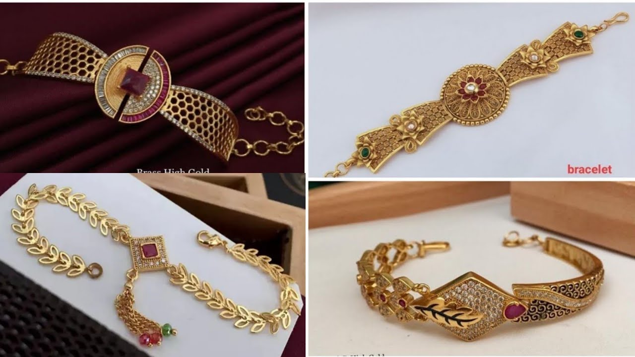 latest gold bracelet design 2023/gold bangle designs2023/gold price ...