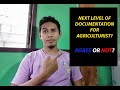 Next level documentation for agriculturist agree or not