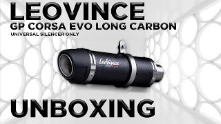 Leovince GP Corsa Carbon EVO Silencer Only *Original Product*