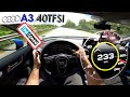 AUDI A3 TOP SPEED: A3 LIMOUSINE 40TFSI  QUATTRO