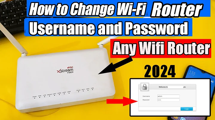 How to Find or Change WIFI ROUTER USERNAME AND PASSWORD | WIFI Router Admin Password Change 2024