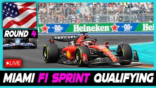 🔴 LIVE Watch Along: F1 Miami GP Sprint Qualifying 2026 | Real-Time Reactions &amp; Commentary!