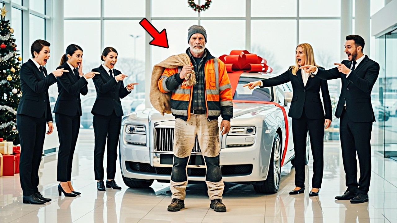They Laughed When He Bought a Rolls-Royce in Work Clothes... Until He Paid Cash! 😱