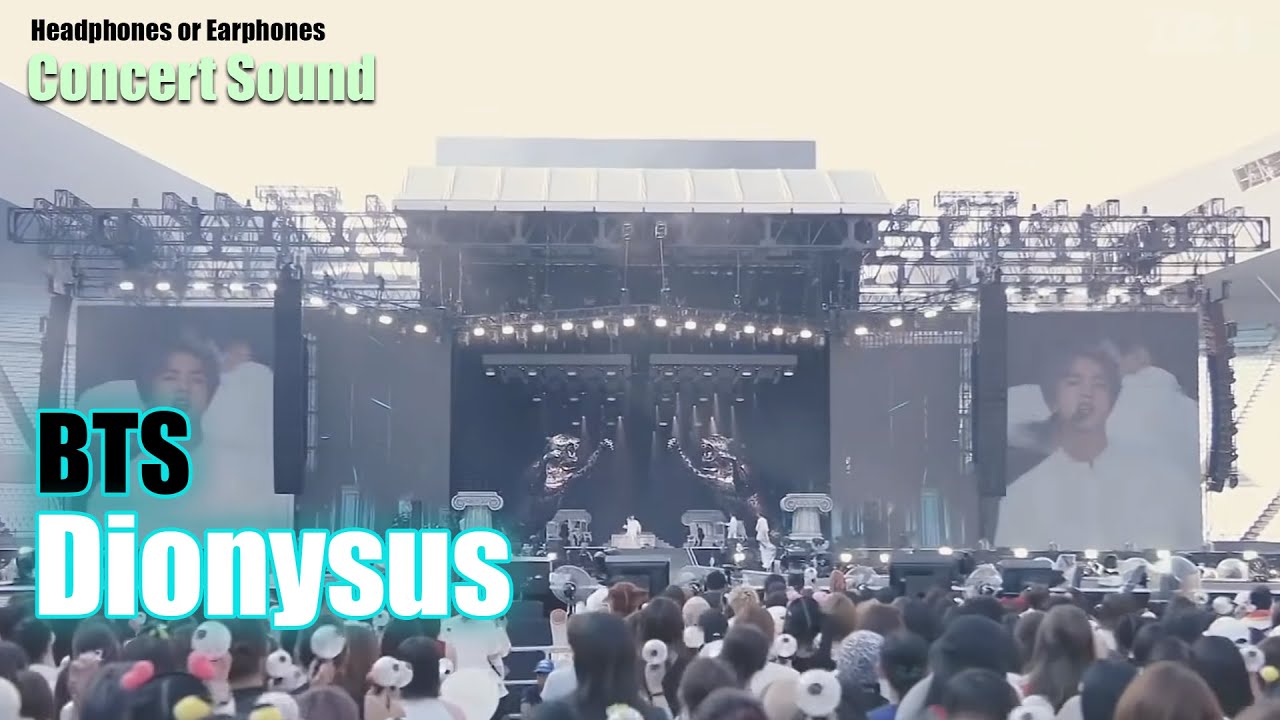 🔈  [CONCERT SOUND 8D ] BTS - Dionysus with Fanchant [Headphones or Earphones]