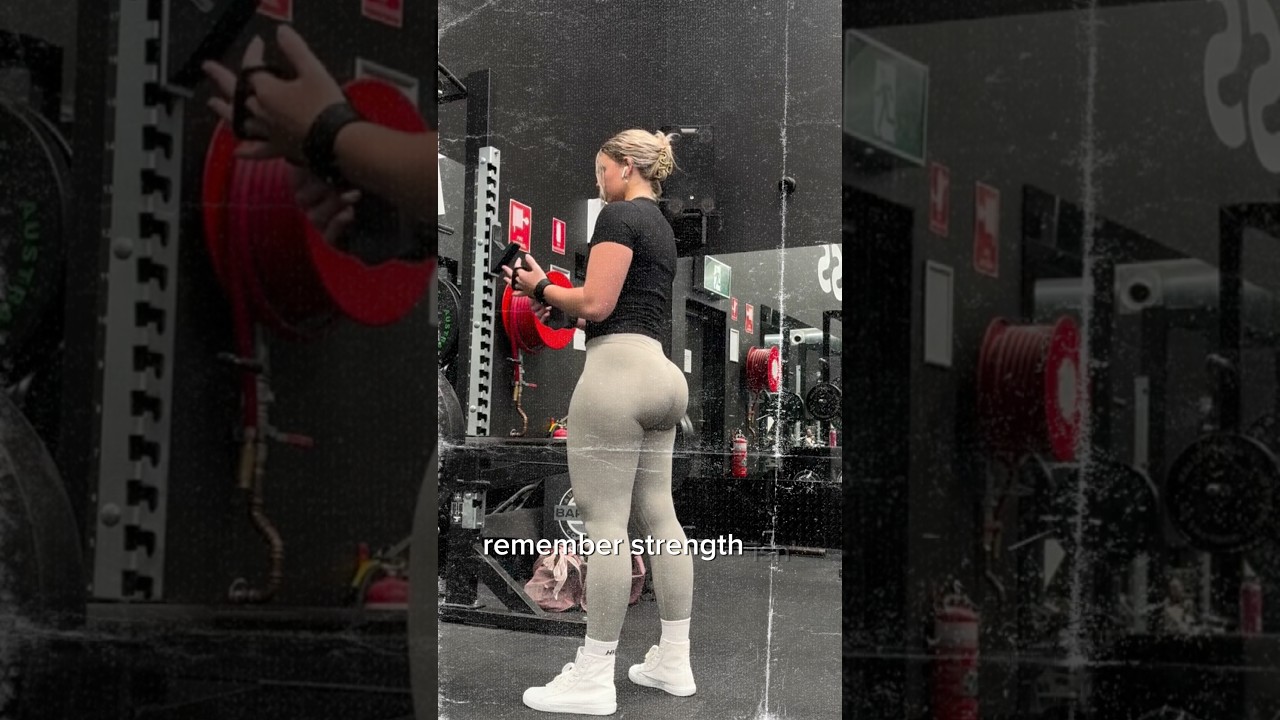 🔥 Motivational Message with Gym Baddie: Why Strong Looks Good on You! 💪 