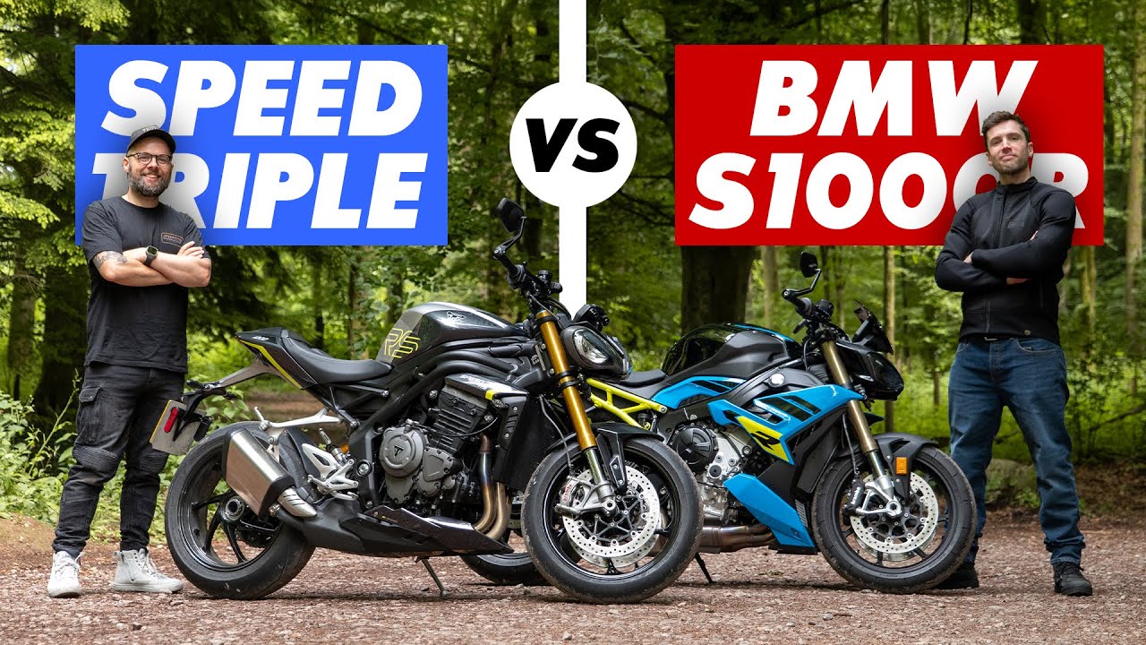 2025 Triumph Speed Triple 1200 RS vs BMW S1000R: Which Naked Wins?