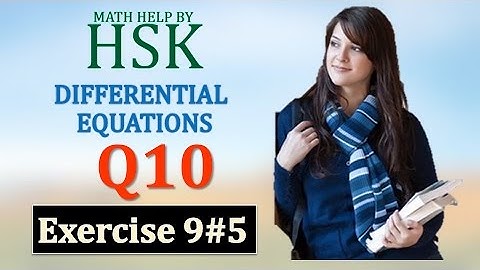 differential eqn EX9#5 Q10 NCERT MATHS SOLUTIONS class 12 cbse board