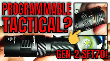 The First Programmable Tactical Flashlight? Fenix PD45R ACE
