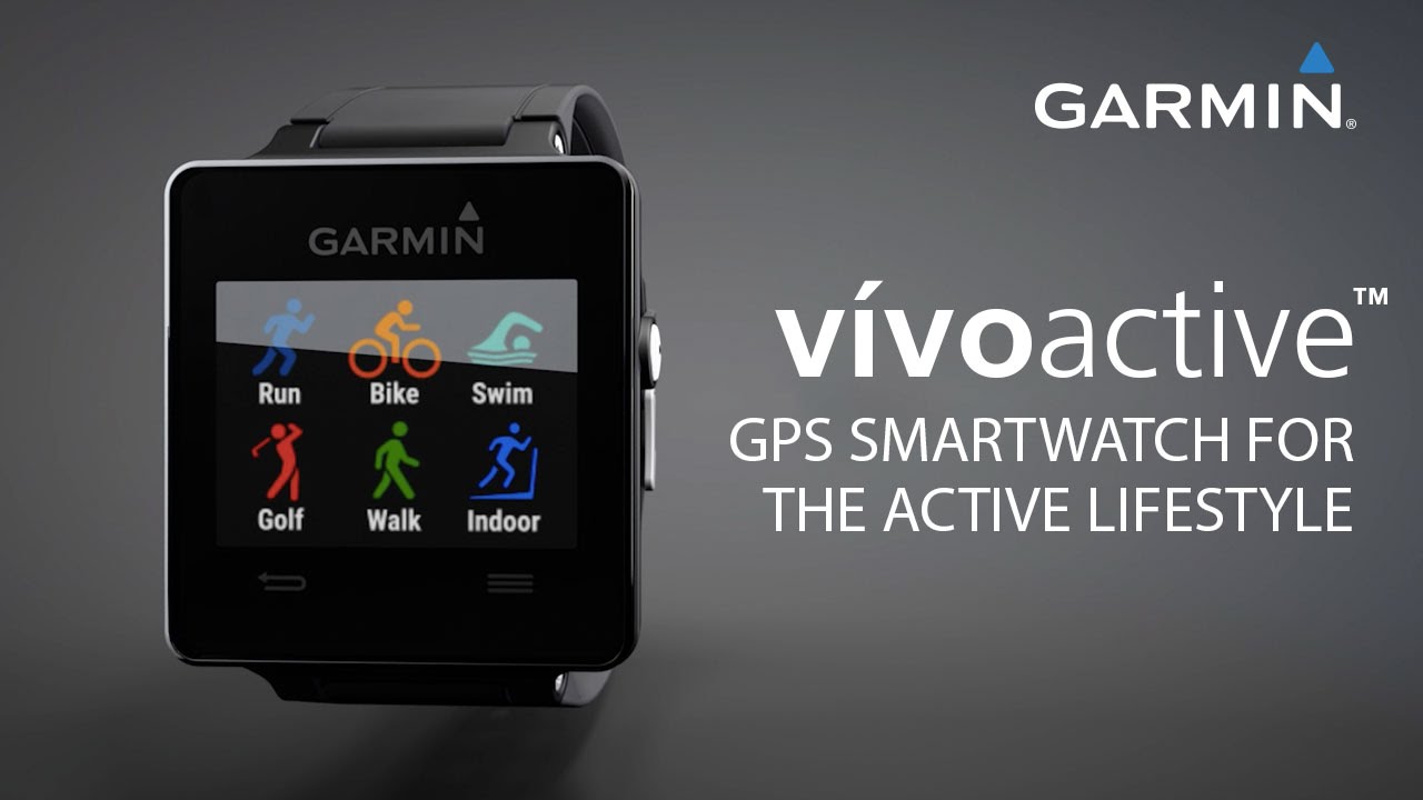 Garmin Vivoactive 4 GPS Smart Watch - Black / Gunmetal - Sperrin