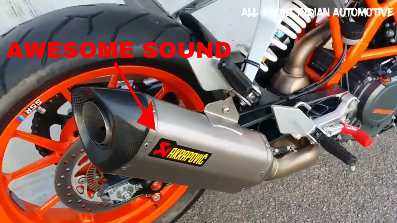 2017 KTM DUKE 390 Exhaust Note AKRAPOVIC YOSHIMURA ARROW IXIL DUAL SCORPION MIVV SUONO LEO VINCE