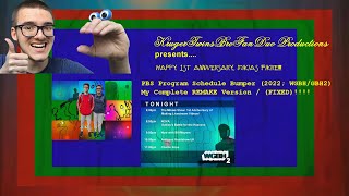 PBS Program Schedule Bumper (2022; WGBH/GBH2) - My Complete REMAKE Version / (FIXED)!!!!