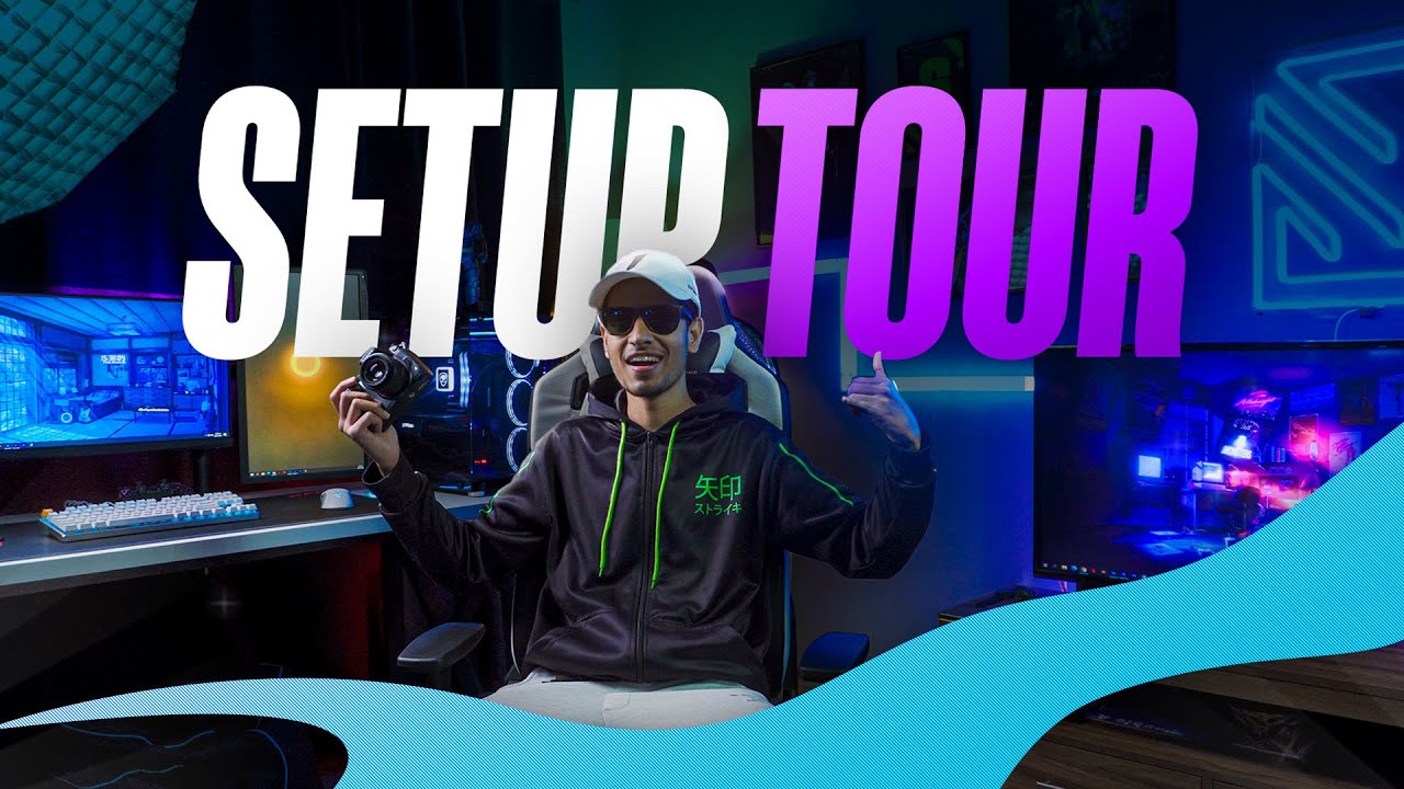 MY $69 CHEAP STUDIO | BROWN LAD GAMING SETUP TOUR 2021