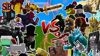 Strongest Warrior Alliance vs OP Undead Team | Minecraft Mob Battle