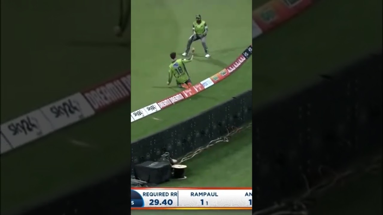 An amazing catch by tom banton , 