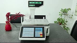 Introduction of TM-A20b label printing scale