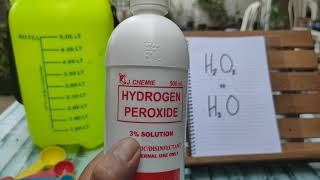 Hydrogen Peroxide for Plants, Soil and Seeds (Agua Oxigenada) - English Subtitle