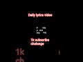 lyrics guzarish | daily lyrics song video until 1k subscribe Day 5