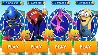 Sonic Dash Vs Despicable Me Minion Rush - Metal Sonic Vs  Boss Battle Eggman Vs Boss Battle Zazz screenshot 5