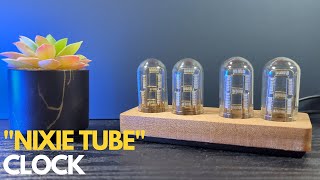 Building the worlds coolest "Nixie Tube" style desk clock screenshot 1