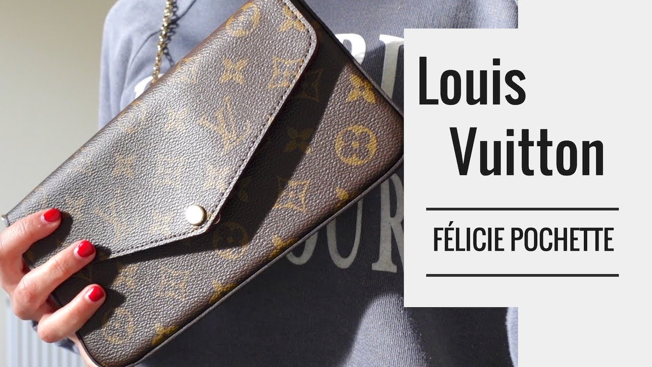 M80482 Louis Vuitton Monogram Empreinte Félicie Pochette