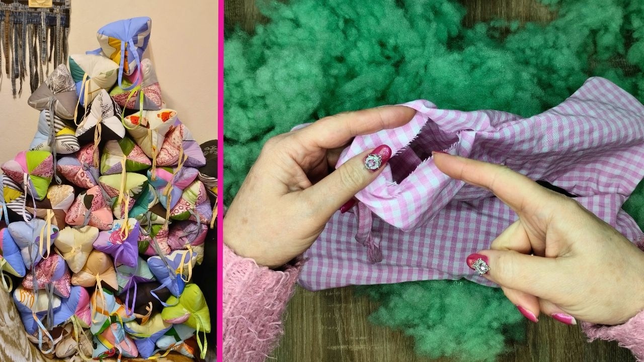 Сшила подушку для адаптации и сделала ей массаж😉