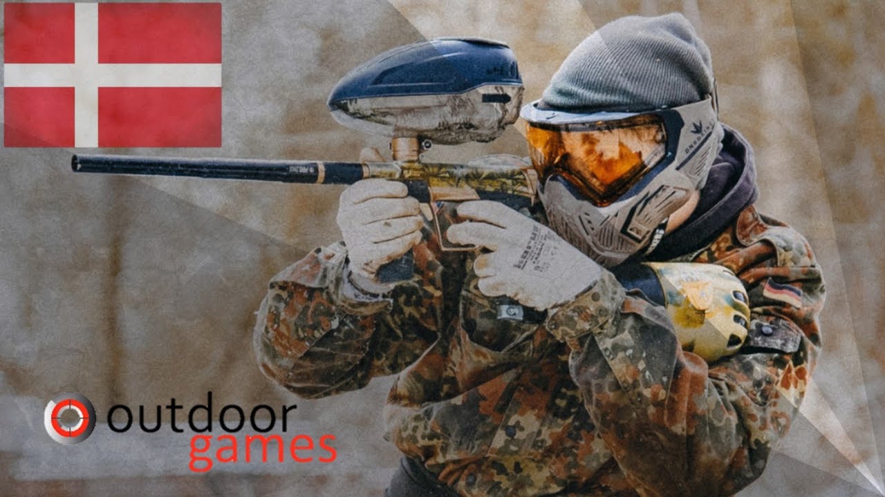 Paintball i Harlev J - Ekstreme luftoptagelser