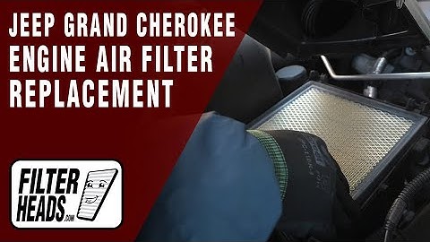 How to Replace Engine Air Filter 2019 Jeep Grand Cherokee 5.7L V8 | AF5190, TA36116