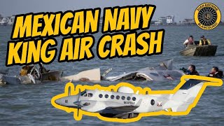 Mexican Navy Air-Evac King Air Crash Galveston TX 22 Dec 2025
