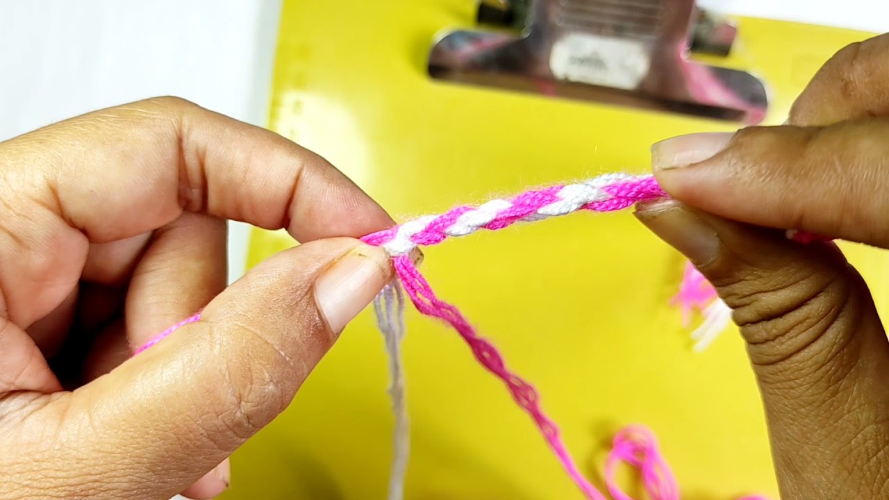 ⚡ CORDÓN TRENZADO EN ZIG ZAG PARA LA MOCHILA WAYUU ⚡