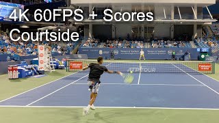 Epic NextGen Night Match! Felix AugerAliassime vs Jannik Sinner  2022 Western & Southern Open