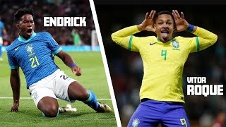 Endrick vs. Vitor Roque ● The FUTURE of Brazilian Football 🇧🇷 | 2024 HD
