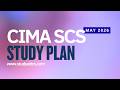 CIMA SCS May '26 - Study Plan