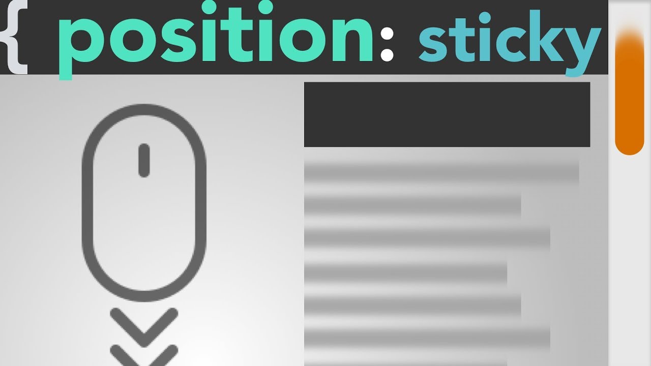 Using Css Position Sticky - Youtube
