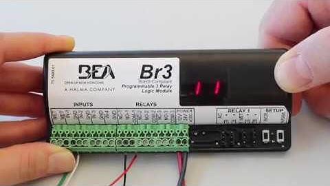 Br3 Logic Module - Programming Functions 10 & 11