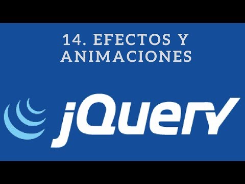 Video: ¿Cuáles son los métodos de efectos utilizados en jQuery?