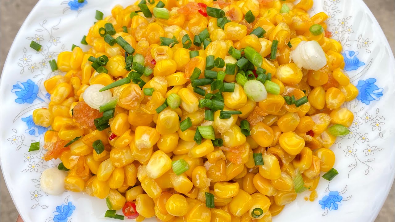 How to make Fried Corn at home YouTube