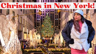 Christmas Time in New York | Top 10 Best Places to Visit | Things to do in NYC 2022 | Renu Mahajan