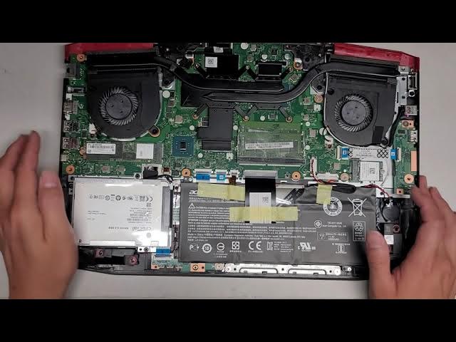 Turist latin blød Acer Aspire VX 15 VX5-591G N16C7 VX5-591G-75RM Disassembly RAM SSD Hard  Drive Upgrade Repair - YouTube