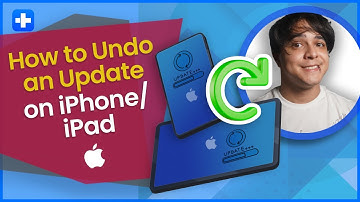 How to Undo an Update on iPhone/iPad