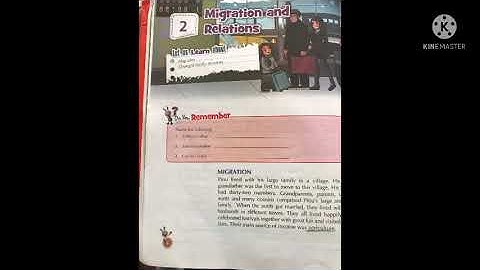 Lesson2 migration and relation//Evs//learnwell publication class 5