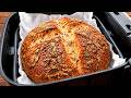 Seit ich mir eine Heißluftfritteuse gekauft habe, backe ich mühelos gesundes Brot! Es ist so einfach