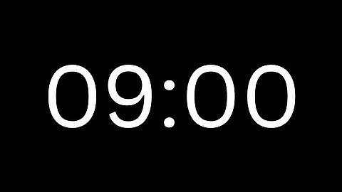 9 Minute Timer : Enhance Focus and Productivity