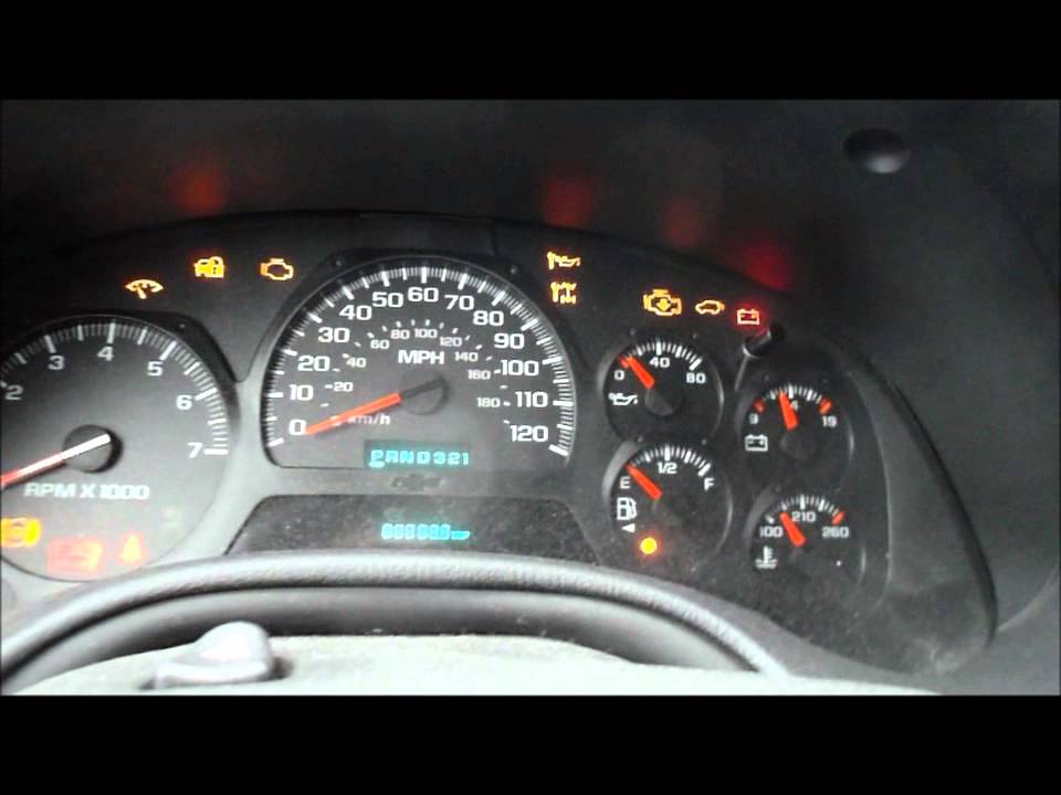 How to reset the oil life reminder on a 2002 2009 Chevy 