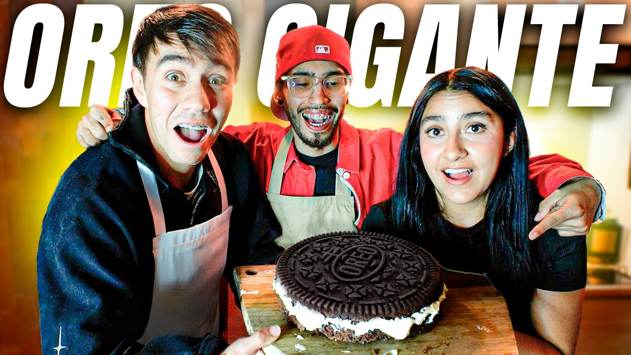 HACIENDO LA OREO MÁS GRANDE DEL MUNDO