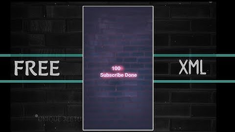 100 SUBSCRIBE 💫 SPECIAL XML 🎟️ VIDEO @M_Status146 @TechnicalMirajOfficial  #xml #1000subscriber