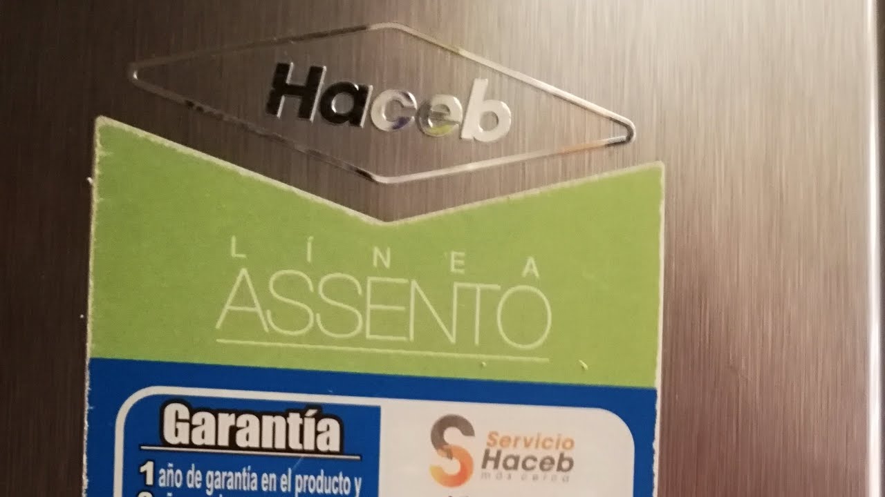 Haeb MI REFRIGERADOR O NEVERA HACEB ASSENTO NO ME ENFRÍA ABAJO CLASE #1 ...